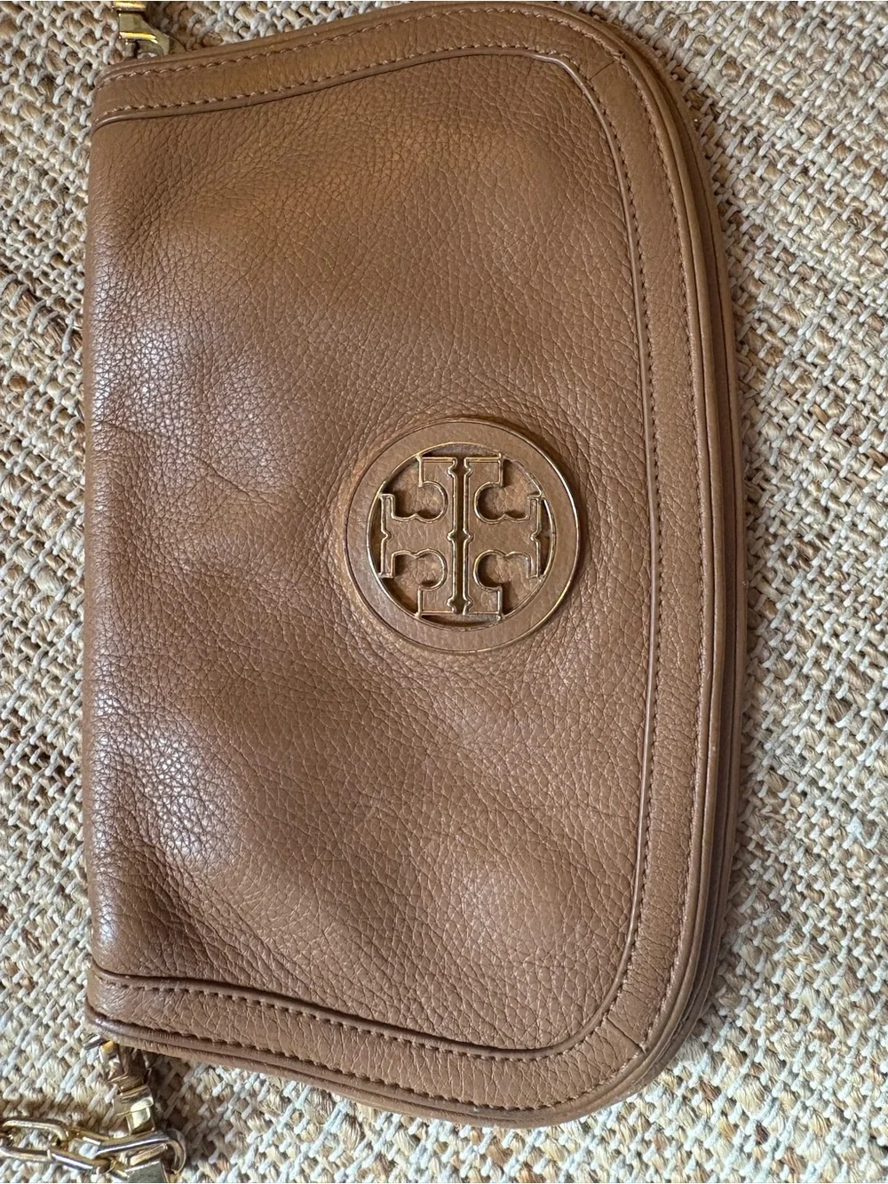 Tory Burch Reva leather chain bag